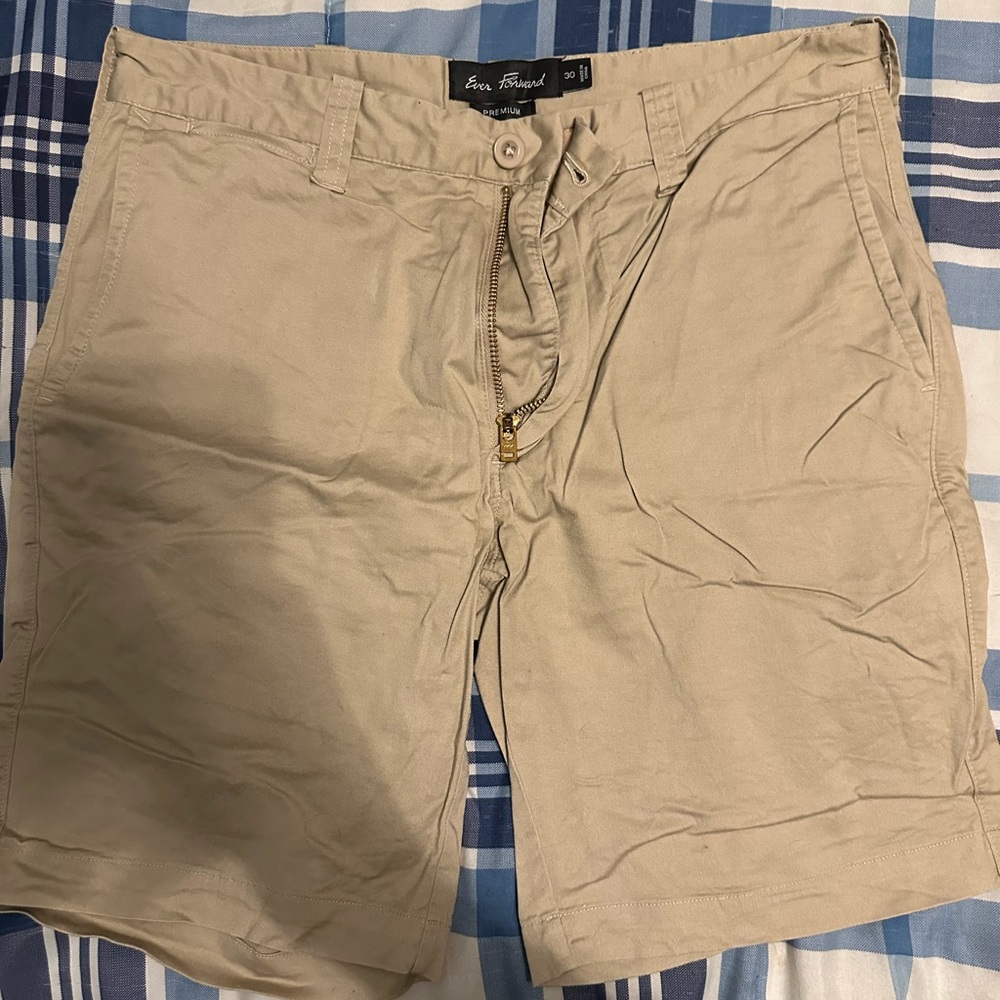 Men's Ever Forward Beige Shorts